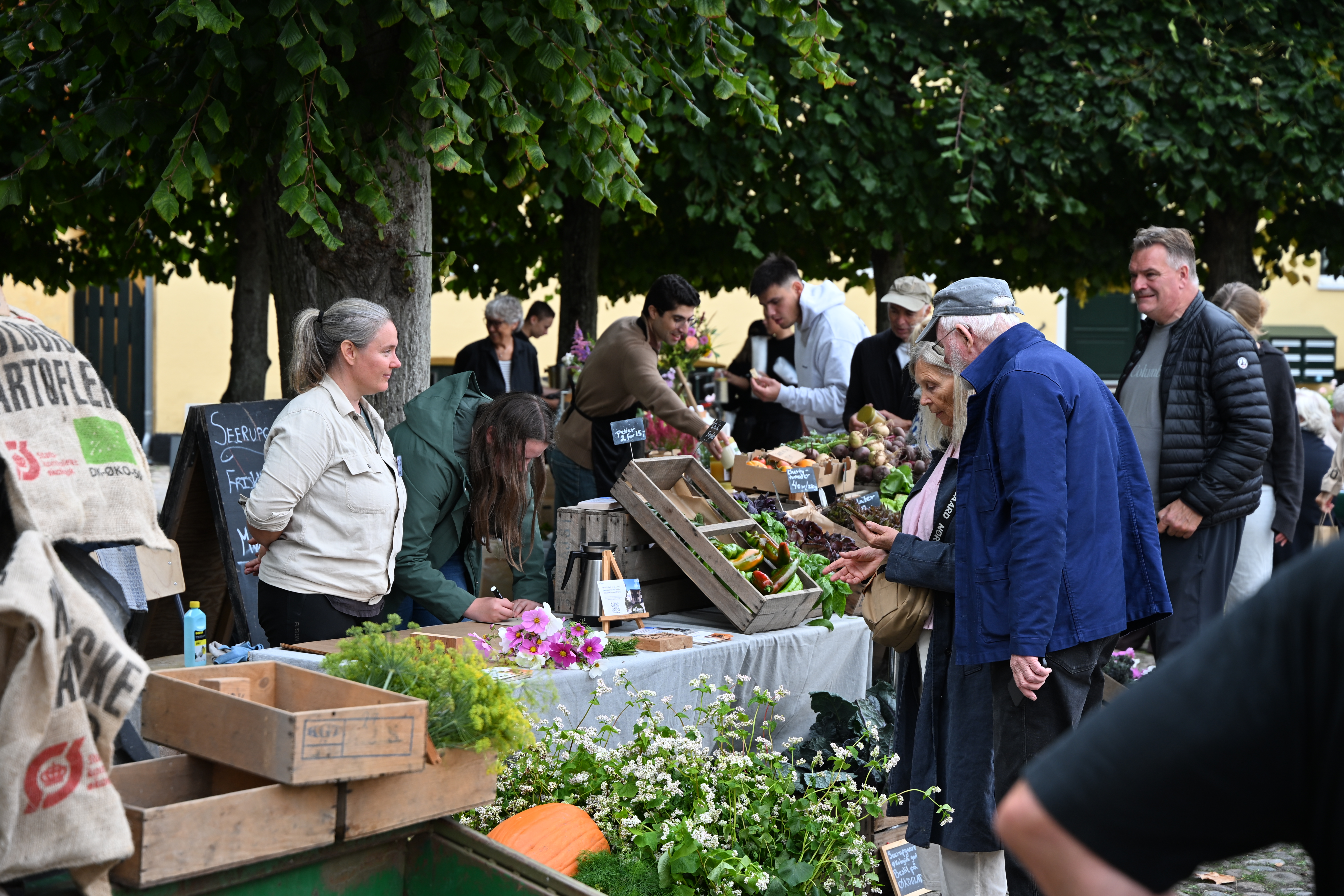 Grønsagsmarked høstfest
