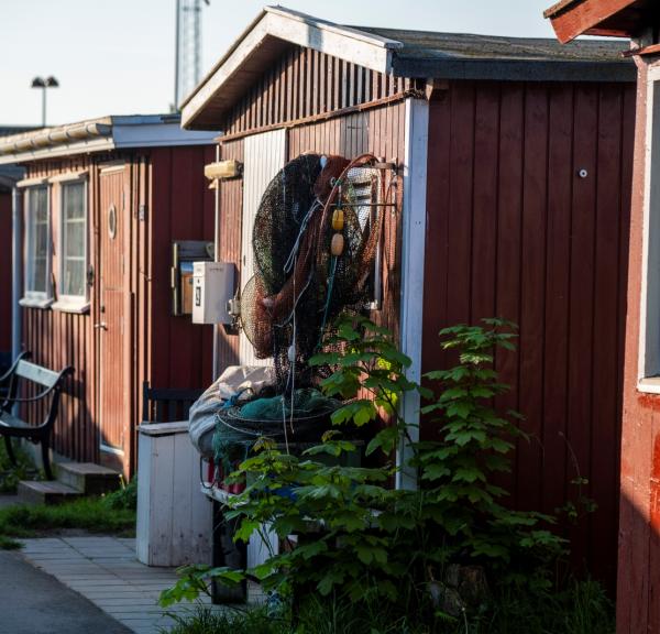 Røde hytter